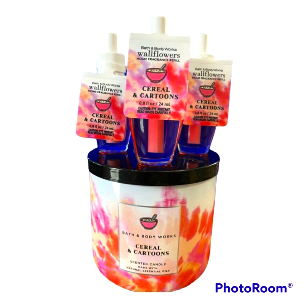 Cereal and good bundle,  bath and body works